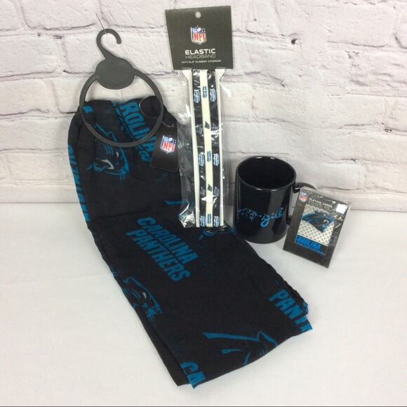 NFL Carolina Panthers Football Women’s Game Day Souvenir Gift Set Tailgating - Picture 1 of 12